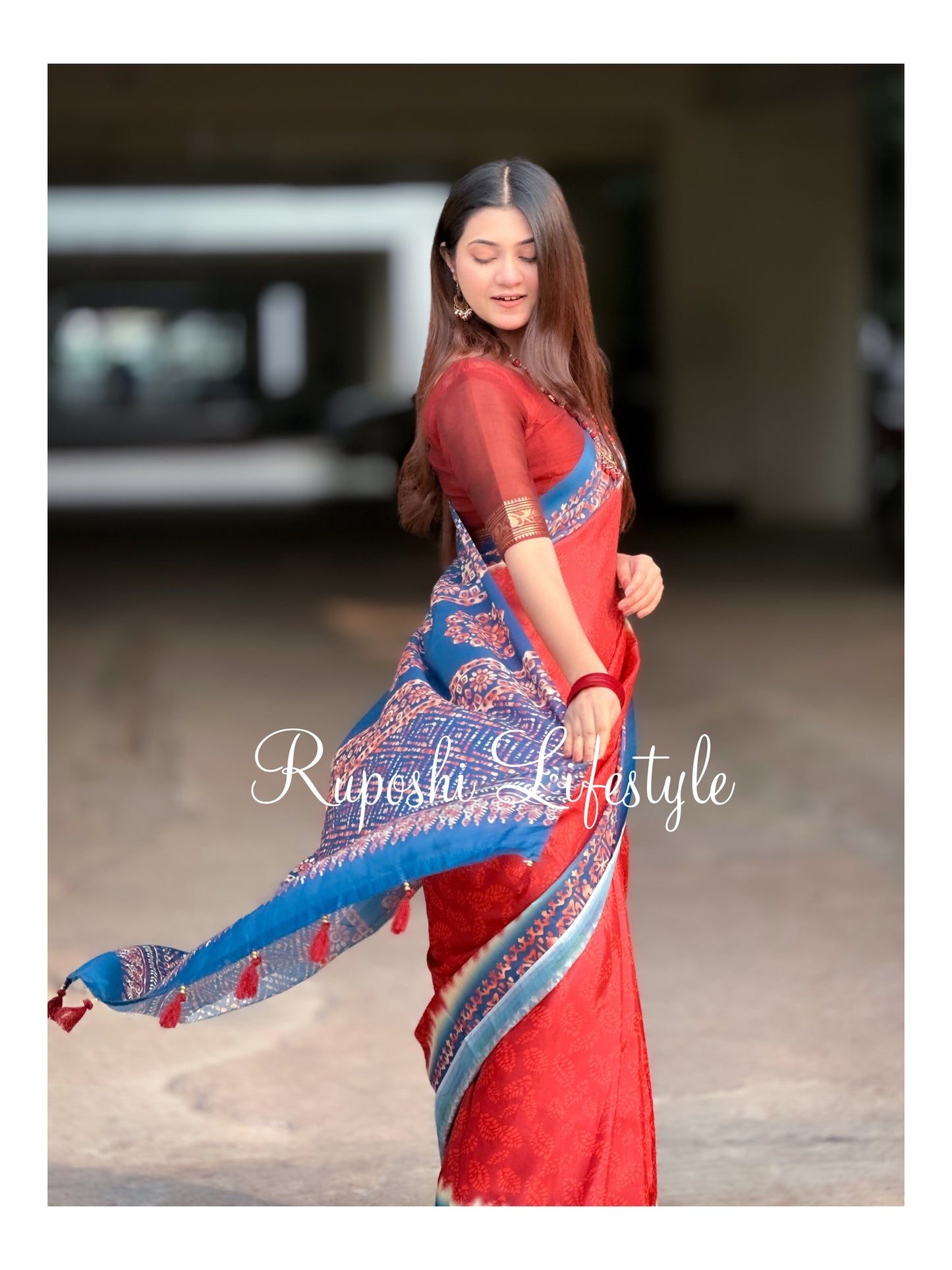 Viral Batik | Semi Muslin Silk Saree