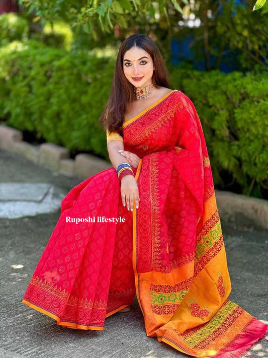 Boutique Saree - Running Blouse R&Y