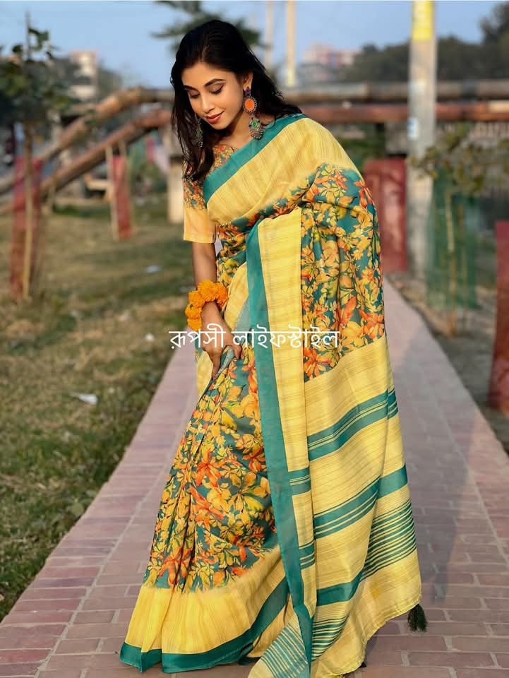 Basonto 2 | Semi Muslin Silk Saree
