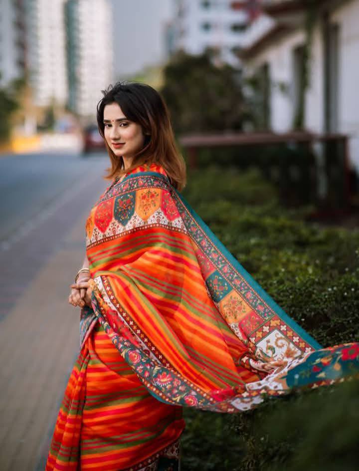 Viral | Semi Muslin Silk Saree