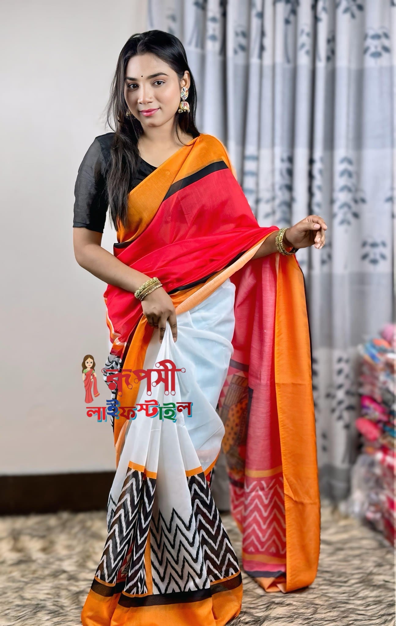 Palki | Semi Muslin Silk Saree