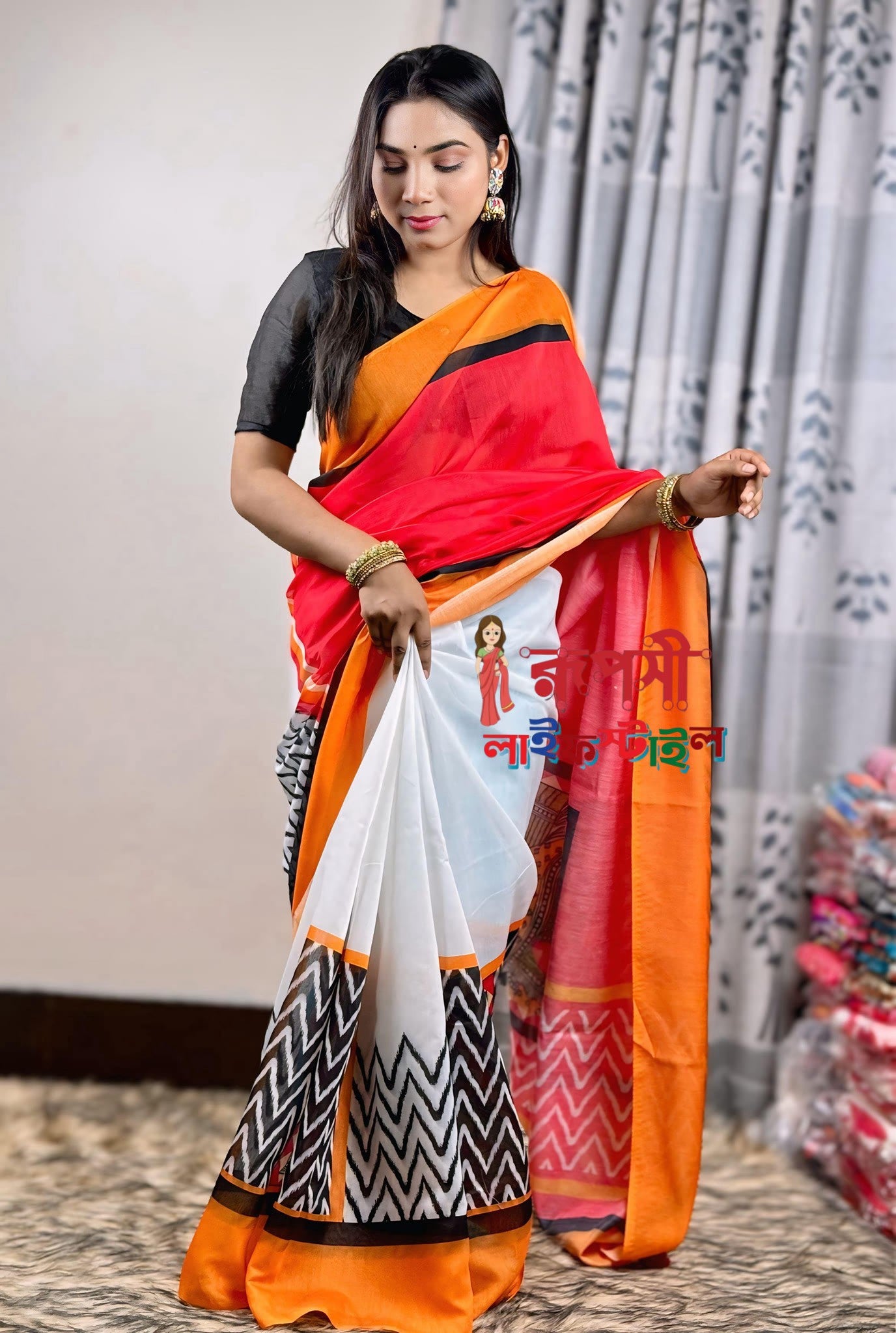 Palki | Semi Muslin Silk Saree