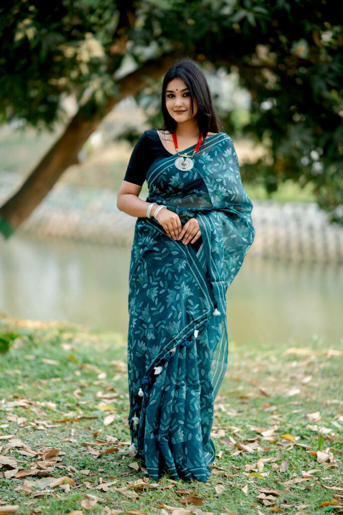 Katha Nakshi |Tangail Silk Saree