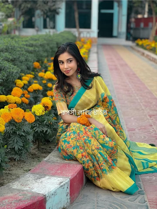 Basonto 2 | Semi Muslin Silk Saree