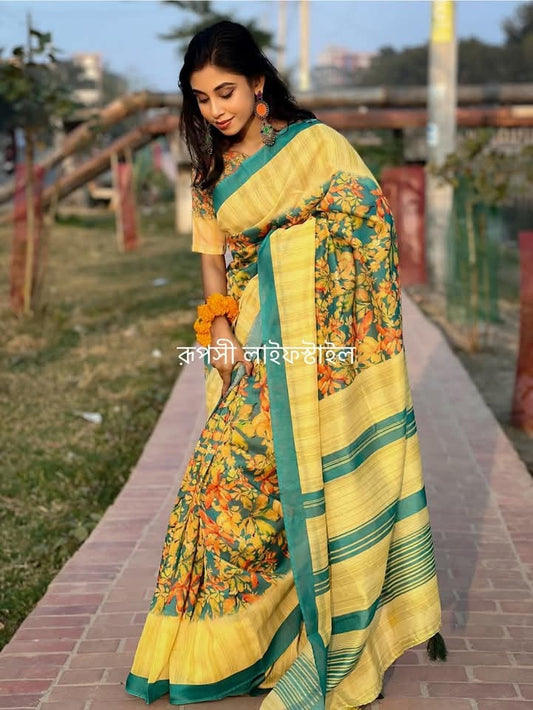 Basonto 2 | Semi Muslin Silk Saree