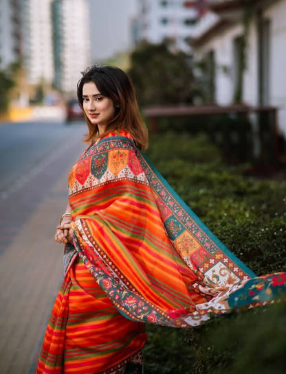Viral | Semi Muslin Silk Saree