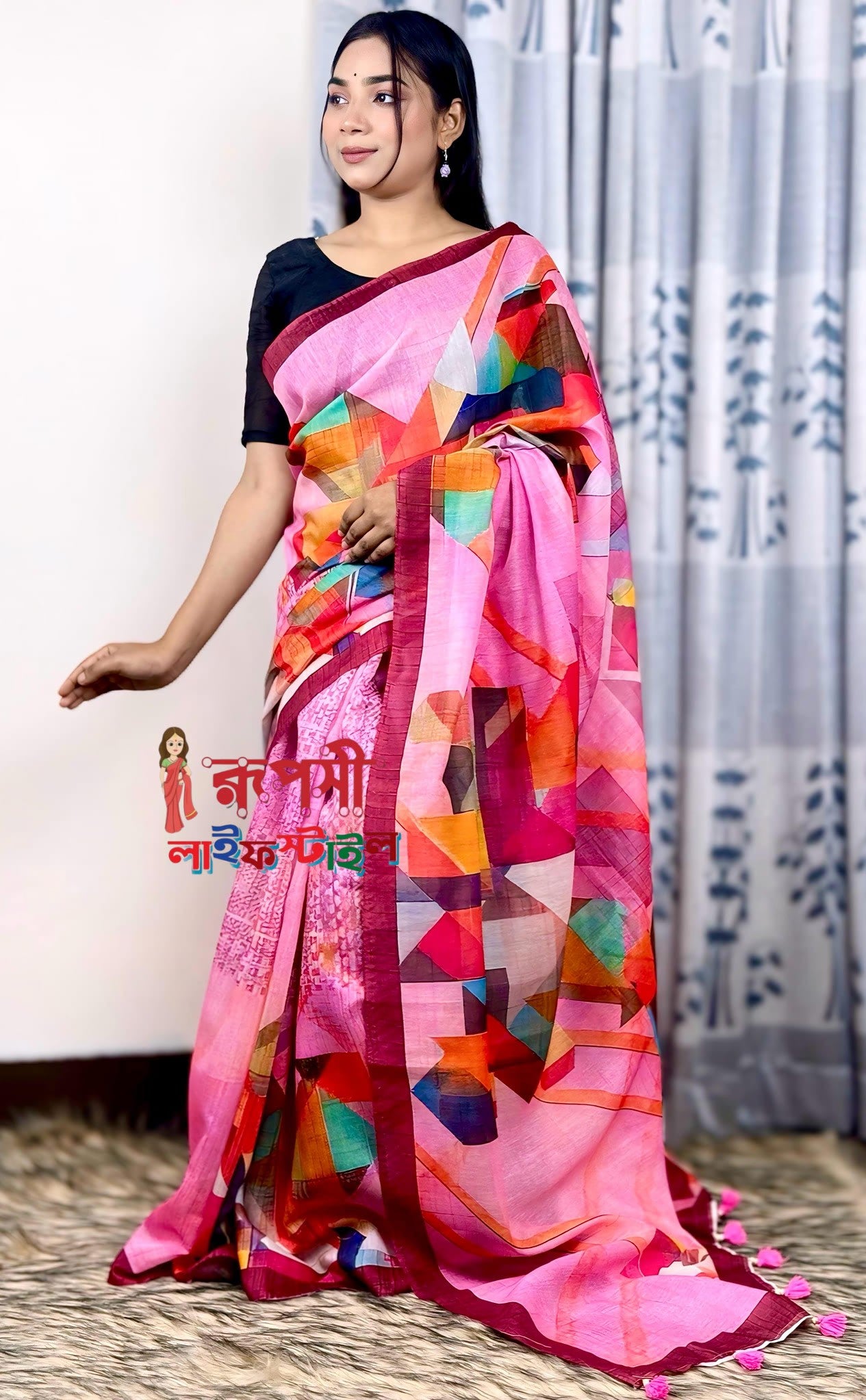 Fusion Canvas | Semi Muslin Silk Saree