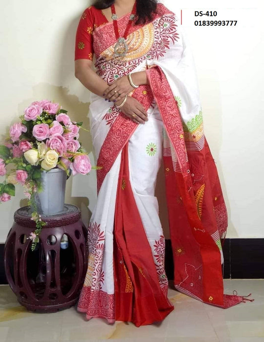 R&W Dupian Silk Saree DS-410